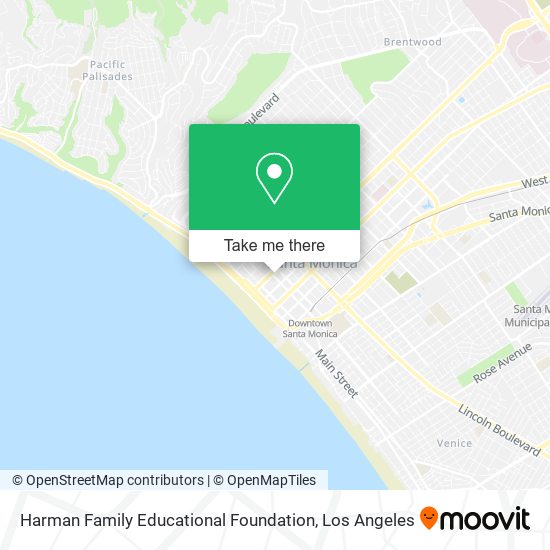 Harman Family Educational Foundation map