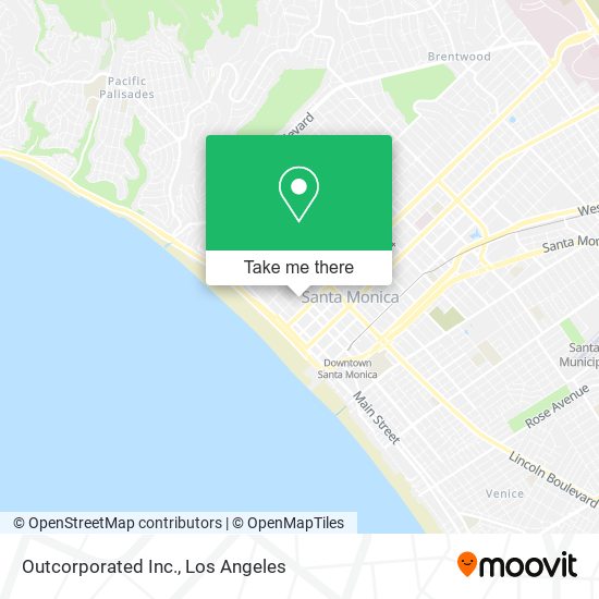 Outcorporated Inc. map