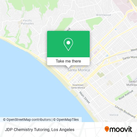 Mapa de JDP Chemistry Tutoring