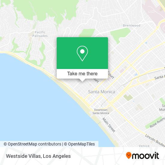 Mapa de Westside Villas