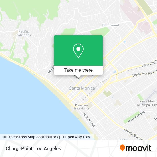 Mapa de ChargePoint