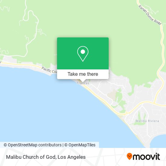 Mapa de Malibu Church of God