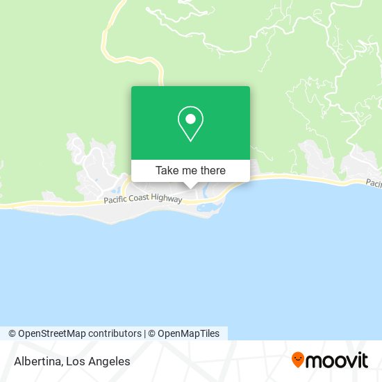 Mapa de Albertina