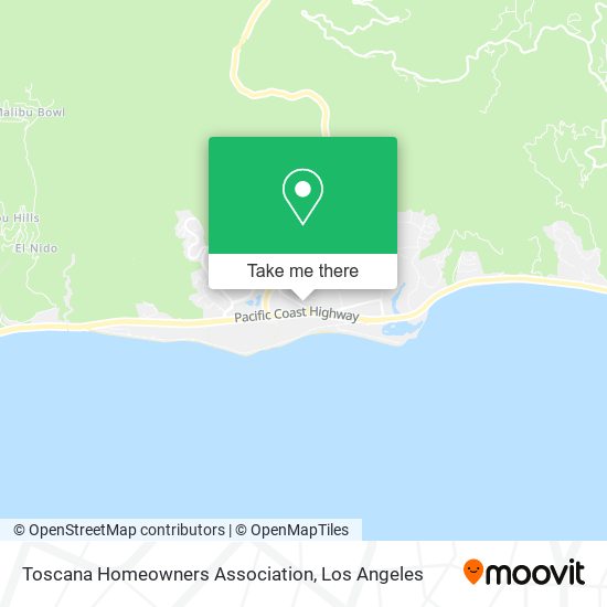 Mapa de Toscana Homeowners Association