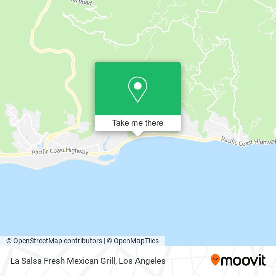 Mapa de La Salsa Fresh Mexican Grill