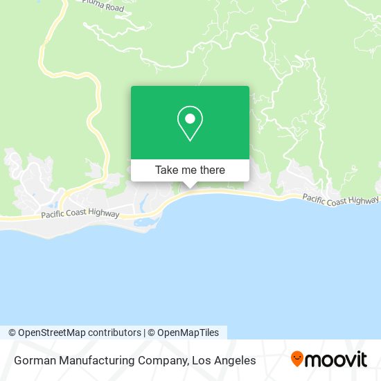 Gorman Manufacturing Company map