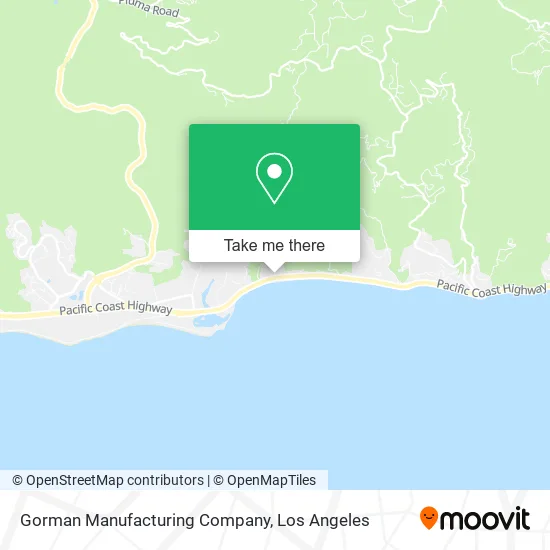 Gorman Manufacturing Company map