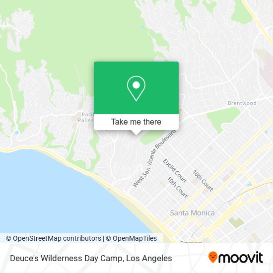 Mapa de Deuce's Wilderness Day Camp