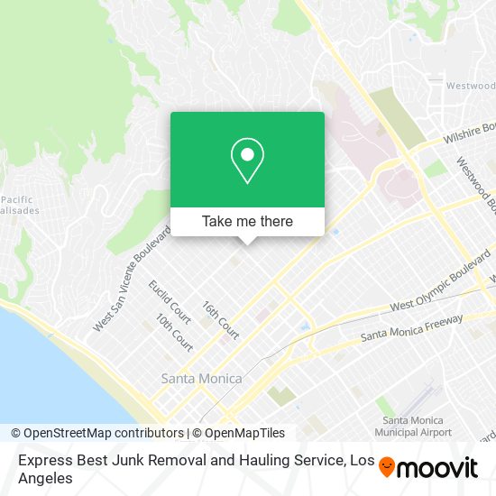 Mapa de Express Best Junk Removal and Hauling Service