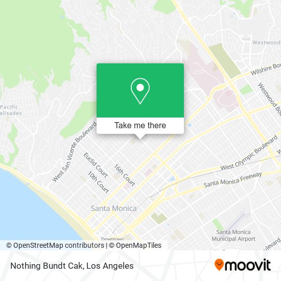 Nothing Bundt Cak map