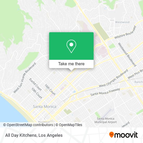 Mapa de All Day Kitchens