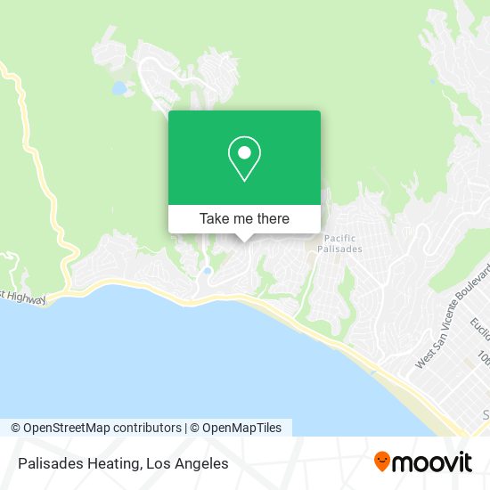 Mapa de Palisades Heating