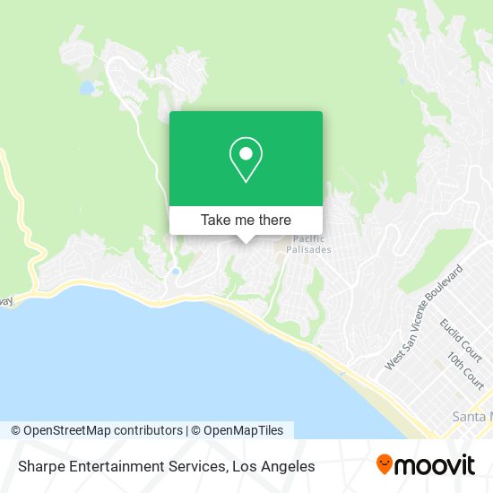 Mapa de Sharpe Entertainment Services
