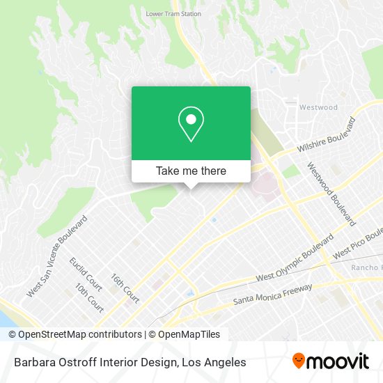Barbara Ostroff Interior Design map