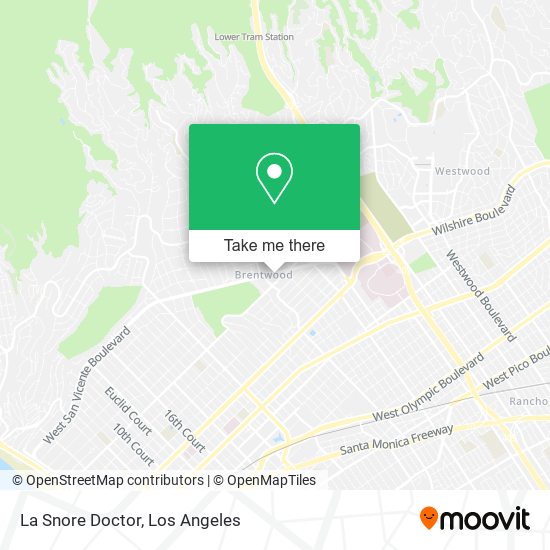 Mapa de La Snore Doctor
