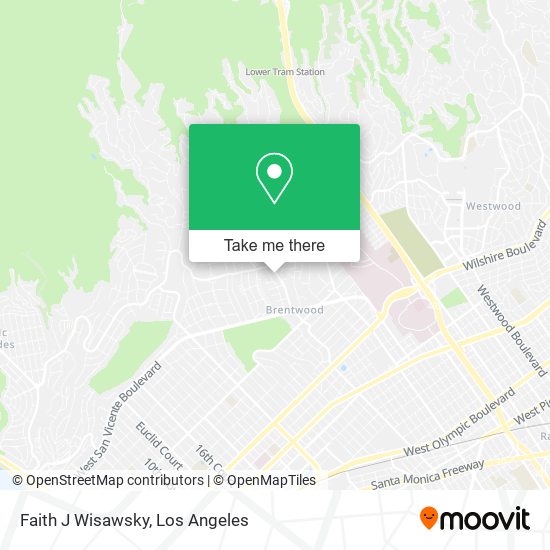 Faith J Wisawsky map