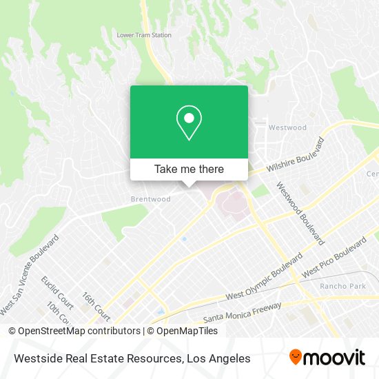 Mapa de Westside Real Estate Resources