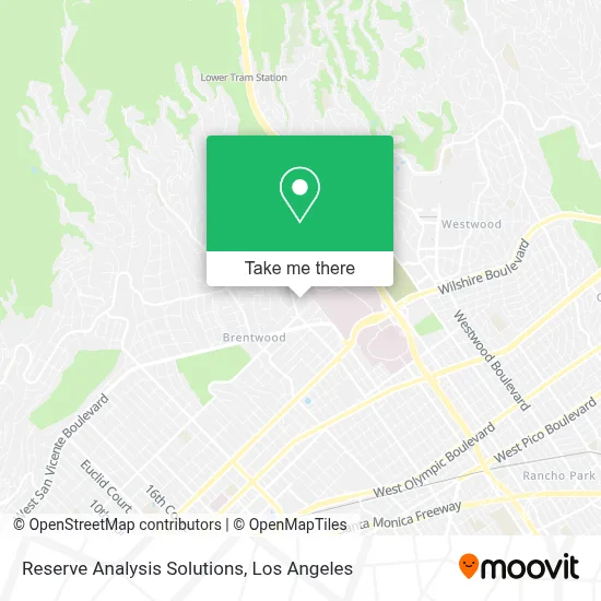Reserve Analysis Solutions map