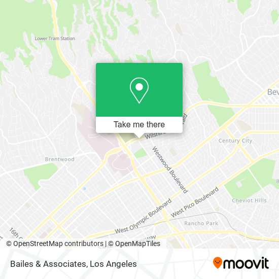Mapa de Bailes & Associates