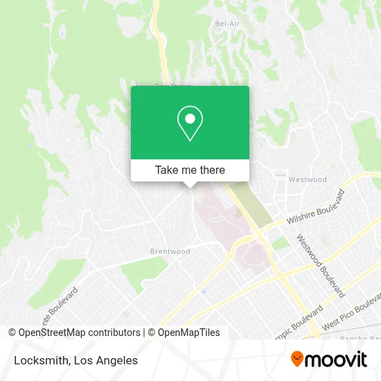 Locksmith map