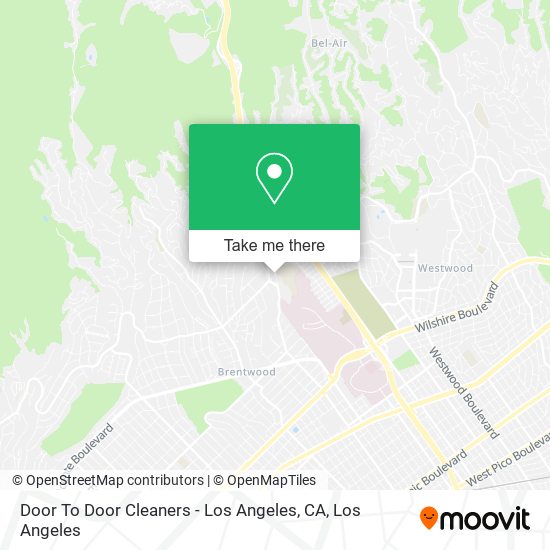 Mapa de Door To Door Cleaners - Los Angeles, CA