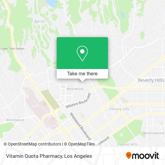 Mapa de Vitamin Quota Pharmacy