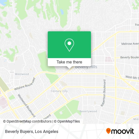 Mapa de Beverly Buyers