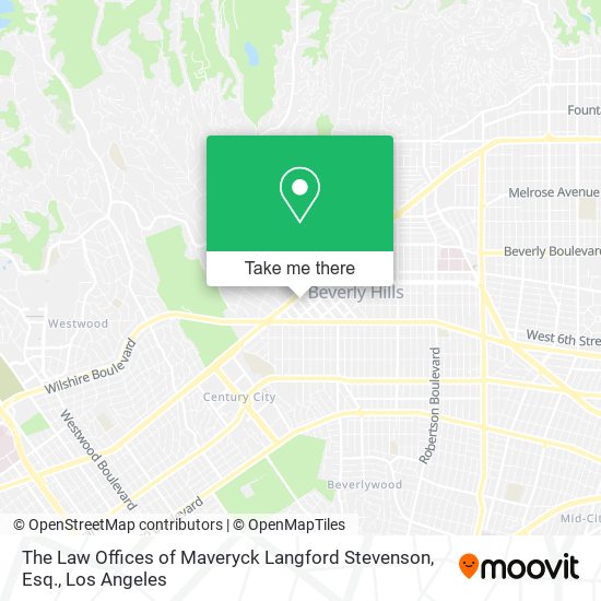 Mapa de The Law Offices of Maveryck Langford Stevenson, Esq.