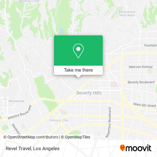 Revel Travel map