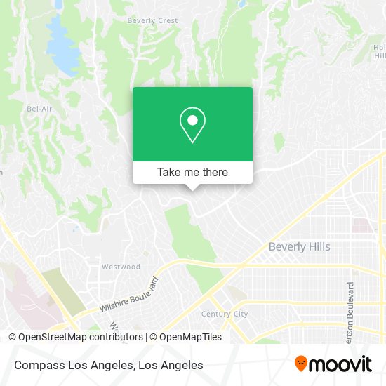Compass Los Angeles map