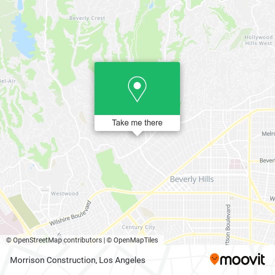 Morrison Construction map