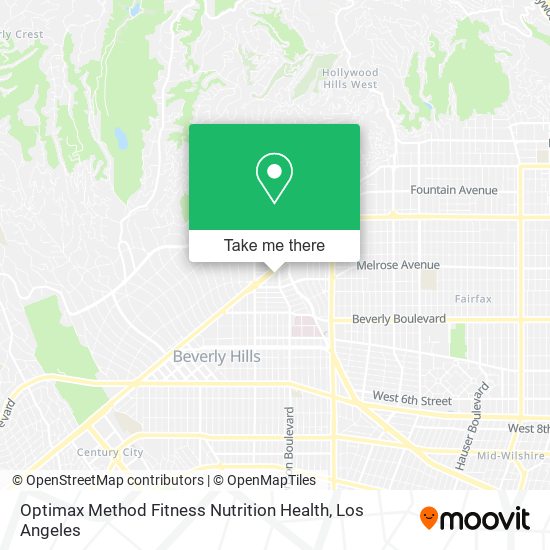 Optimax Method Fitness Nutrition Health map