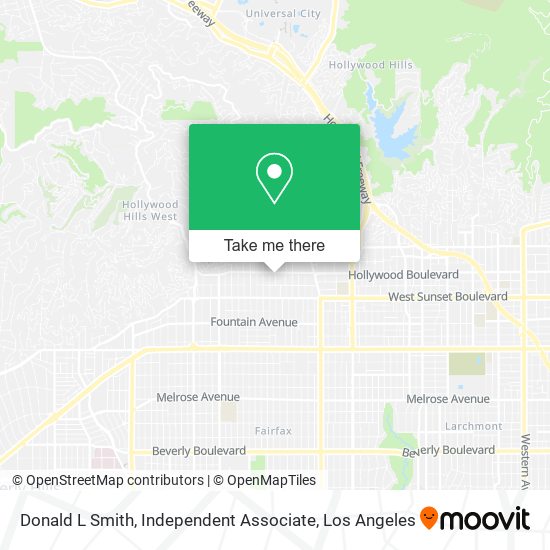 Donald L Smith, Independent Associate map