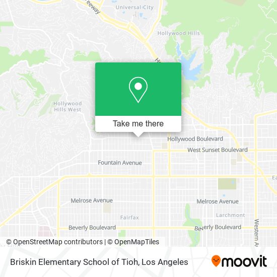 Briskin Elementary School of Tioh map