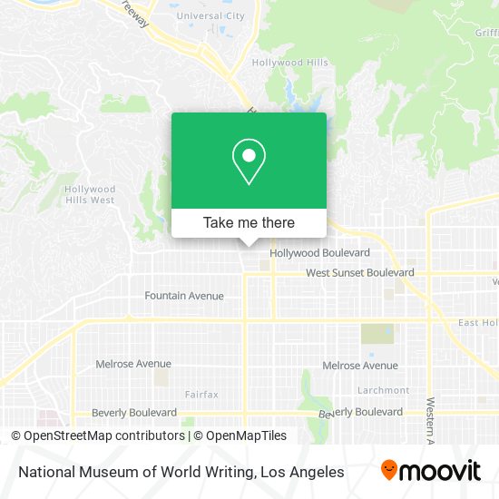 National Museum of World Writing map