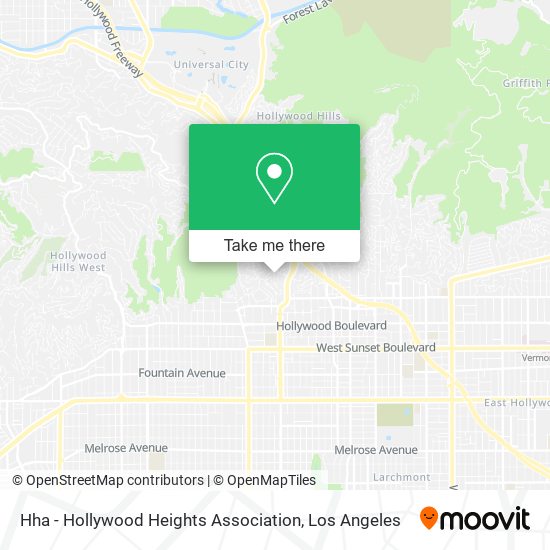 Mapa de Hha - Hollywood Heights Association