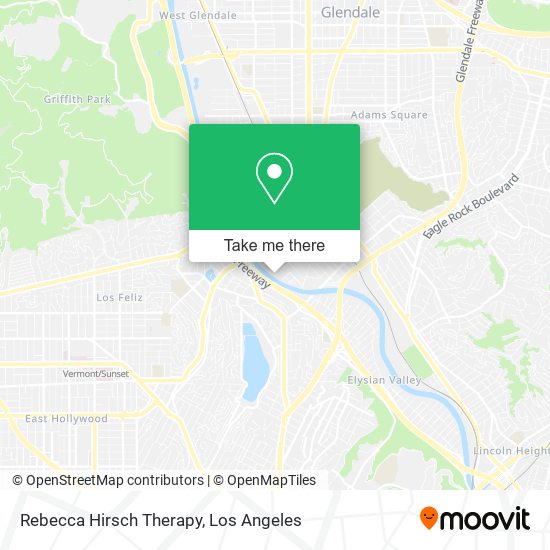 Rebecca Hirsch Therapy map