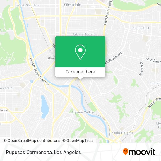 Mapa de Pupusas Carmencita