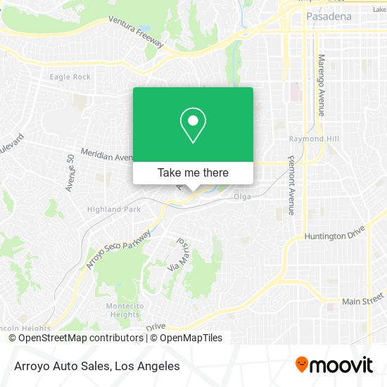 Arroyo Auto Sales map