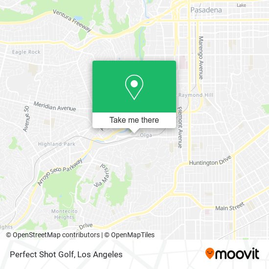 Perfect Shot Golf map