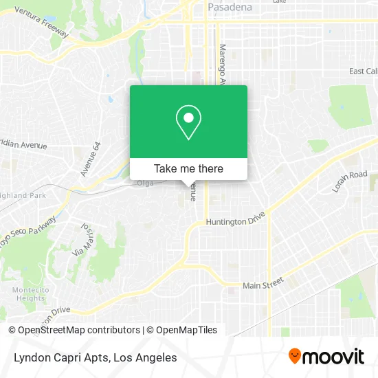 Mapa de Lyndon Capri Apts