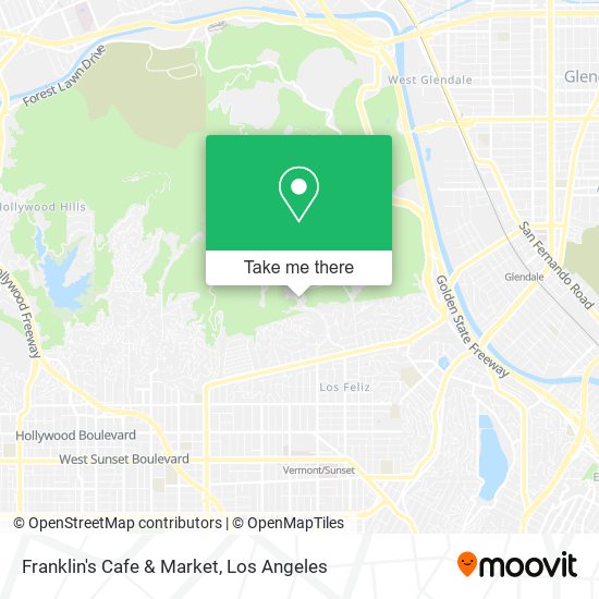 Franklin's Cafe & Market map