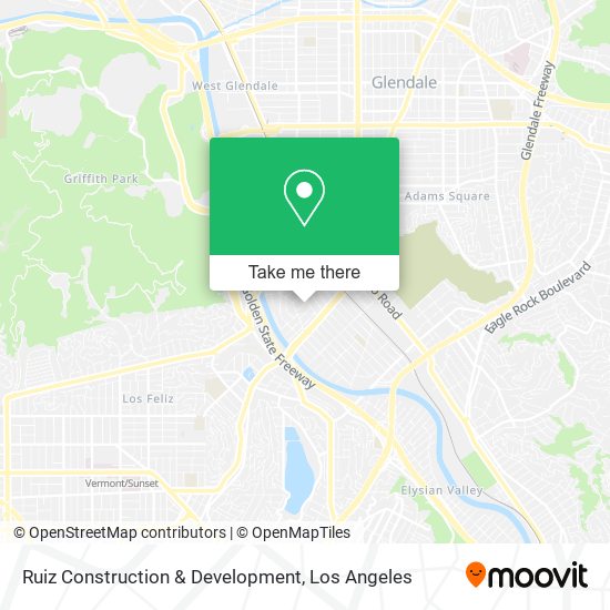 Ruiz Construction & Development map