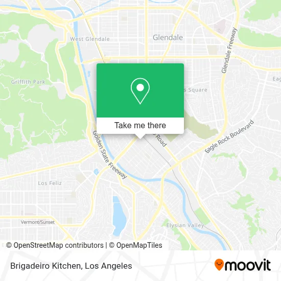 Brigadeiro Kitchen map