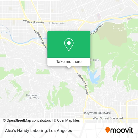 Alex's Handy Laboring map