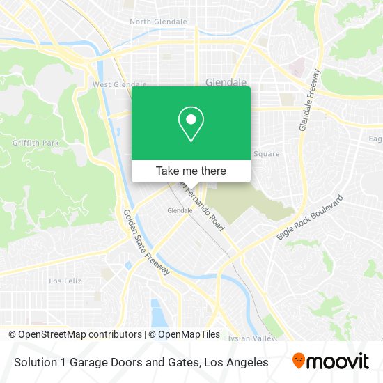 Solution 1 Garage Doors and Gates map