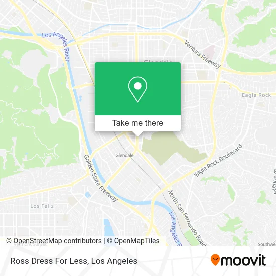 Ross Dress For Less map
