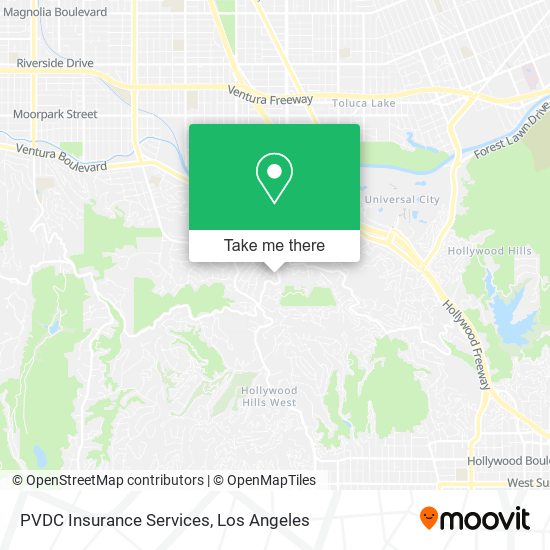 PVDC Insurance Services map