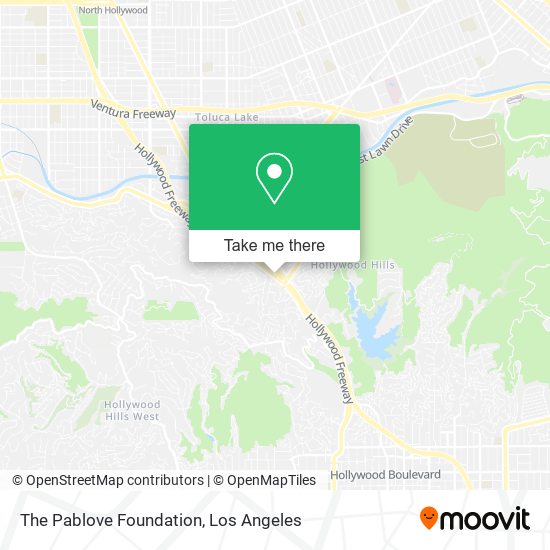 The Pablove Foundation map