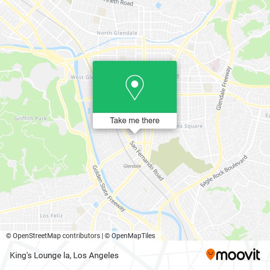 Mapa de King's Lounge la